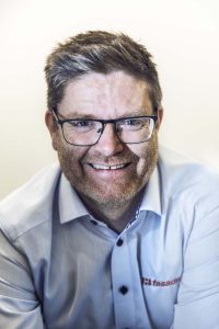 Jørgen Slydahl i H-Fasader Glassteam