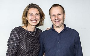 Hans Fredrik Sandberg og Silvija Seres.